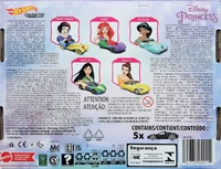 Character Cars Disney Princess 5-Pack Back HGP05