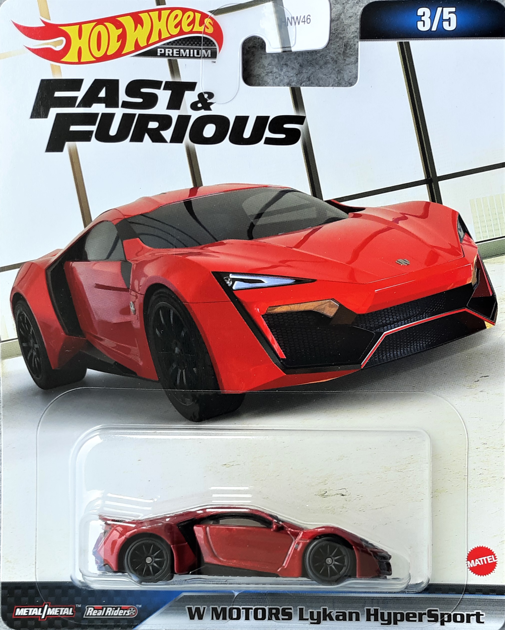 Hot Wheels Fast & Furious Premium Series, Lykan Hypersport