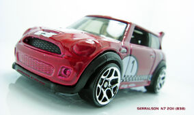 Hot Wheels Purple Metallic #1 Mini Cooper Challenge New Models #30-2011 Hot Wheels Purple Metallic #1 Mini Cooper Challenge New Models #30-2011