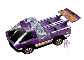 SKetch Racing Truck