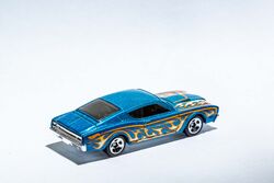 Hot Wheels '69 Mercury Cyclone Blue Hw Flames Perfect Birthday Gift Role  Playing Miniature Toy Car