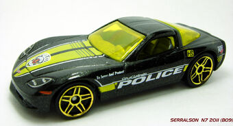 2005 corvette hot wheels
