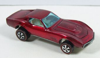 hot wheels custom corvette 1968