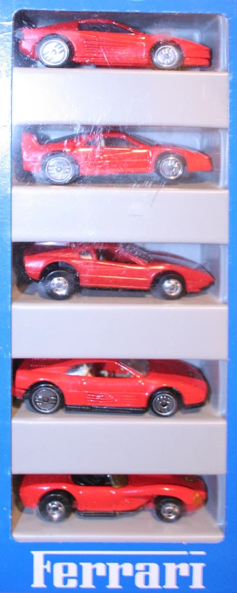 hot wheels ferrari 5 pack 2014