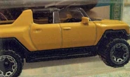 Asymmetric handles in the front and the rear door