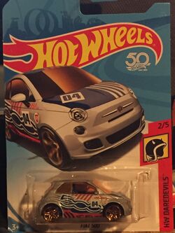 Hot wheels fiat 500 daredevils outlet