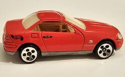 Hot wheels mercedes slk top