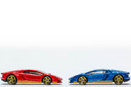 Lamborghini Aventador Miura Homage 2018 Kmart Special Color Variation with Mainline Version