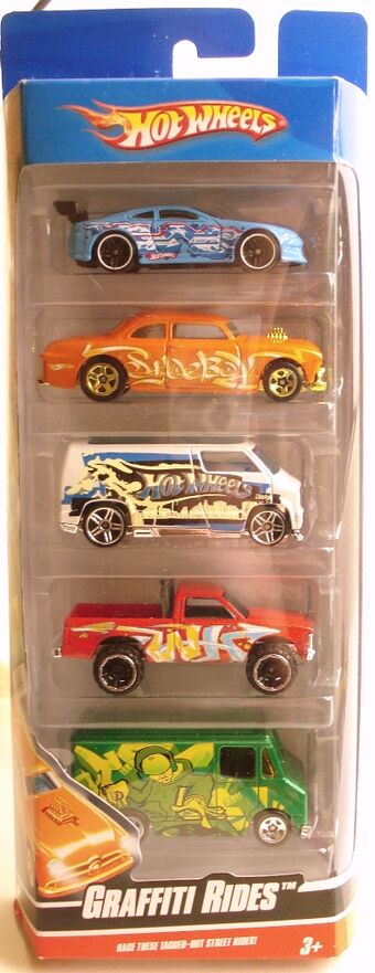 hot wheels graffiti rides 5 pack