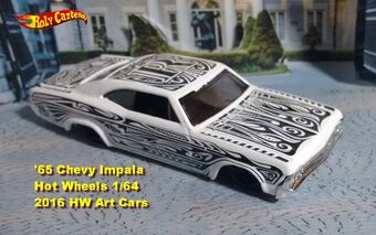 1996 hot wheels 65 impala