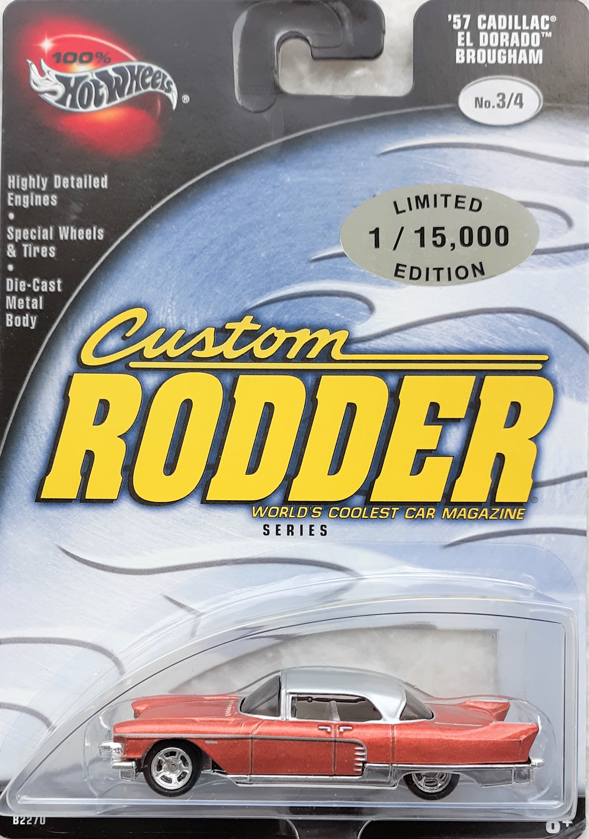 Hot wheels 57 cadillac eldorado brougham deals
