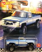 GJT72 83 Chevy Silverado 4x4 Carded