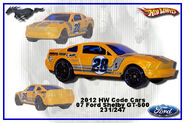 2012 HW Code Cars Ford Shelby GT-500