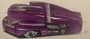 Original drawing by Fraser Campbell for the 2004 Purple version (Randy Leffingwell)