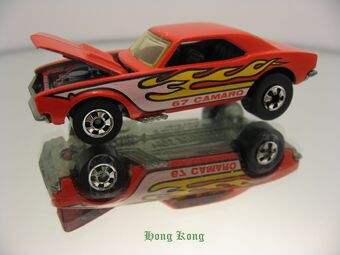 hot wheels 1967 camaro mattel inc 1982