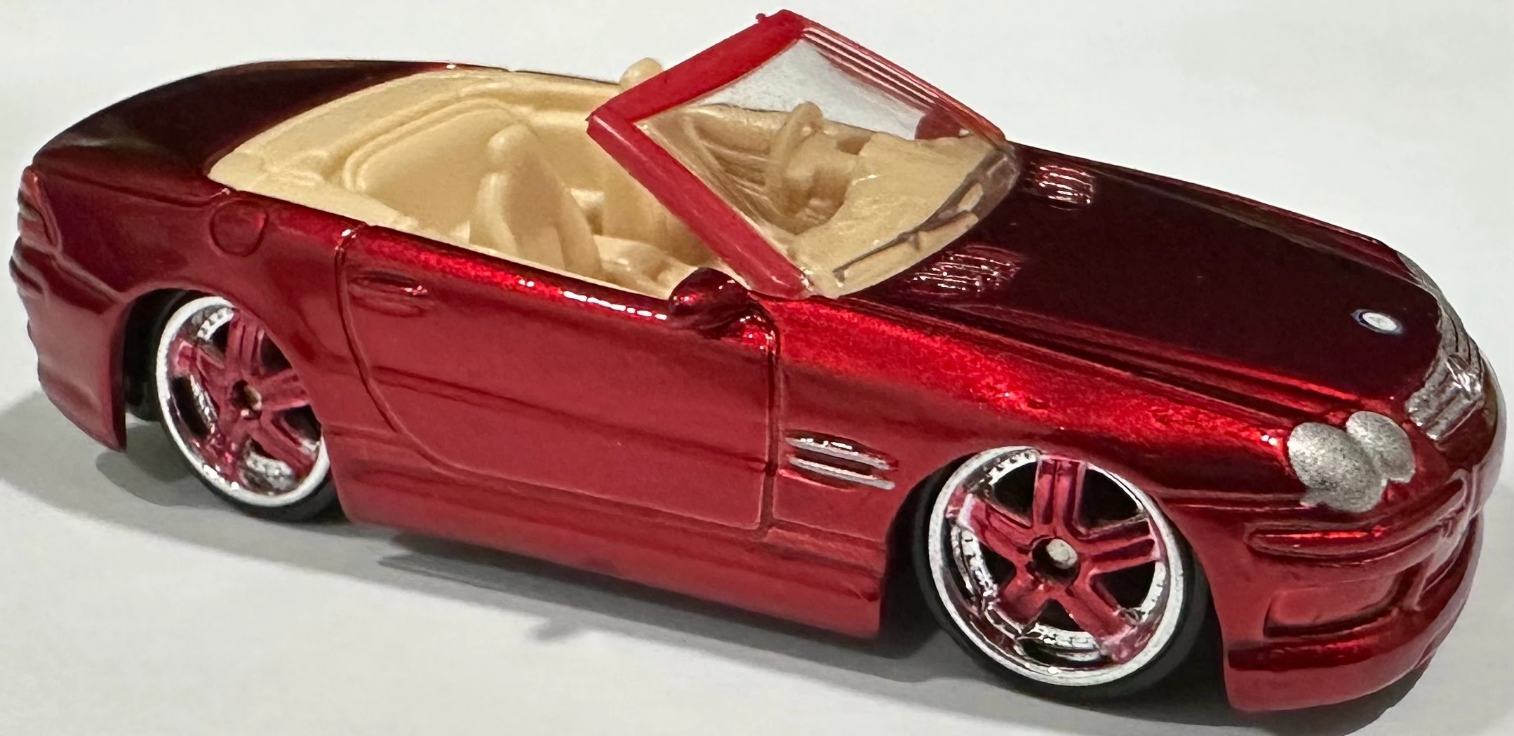 2005 Mercedes SL55 AMG (Metalflake Red)