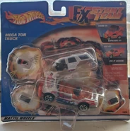 Mega Ton Truck on card.