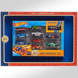 Hot wheels 50th hot sale anniversary 10 pack