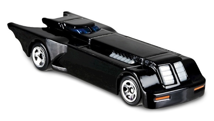 batmobile animated series hot wheels