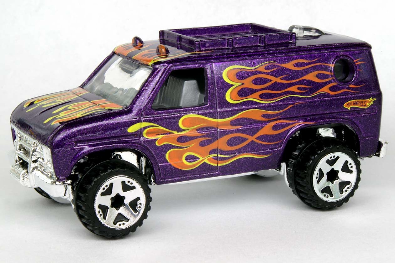 ホットウィール HEAT FLEET MORRIS MINI フレイムス（Las