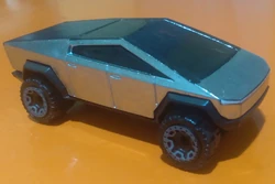 Hot Wheels - Tesla Cybertruck - HCV57 - Carrinho de Brinquedo