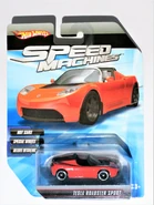Tesla Roadster, 2010 Orange. Speed Machines.