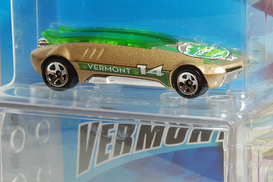 HOT WHEELS 2008 CONNECT CARS VERMONT #14 WHIP CREAMER 