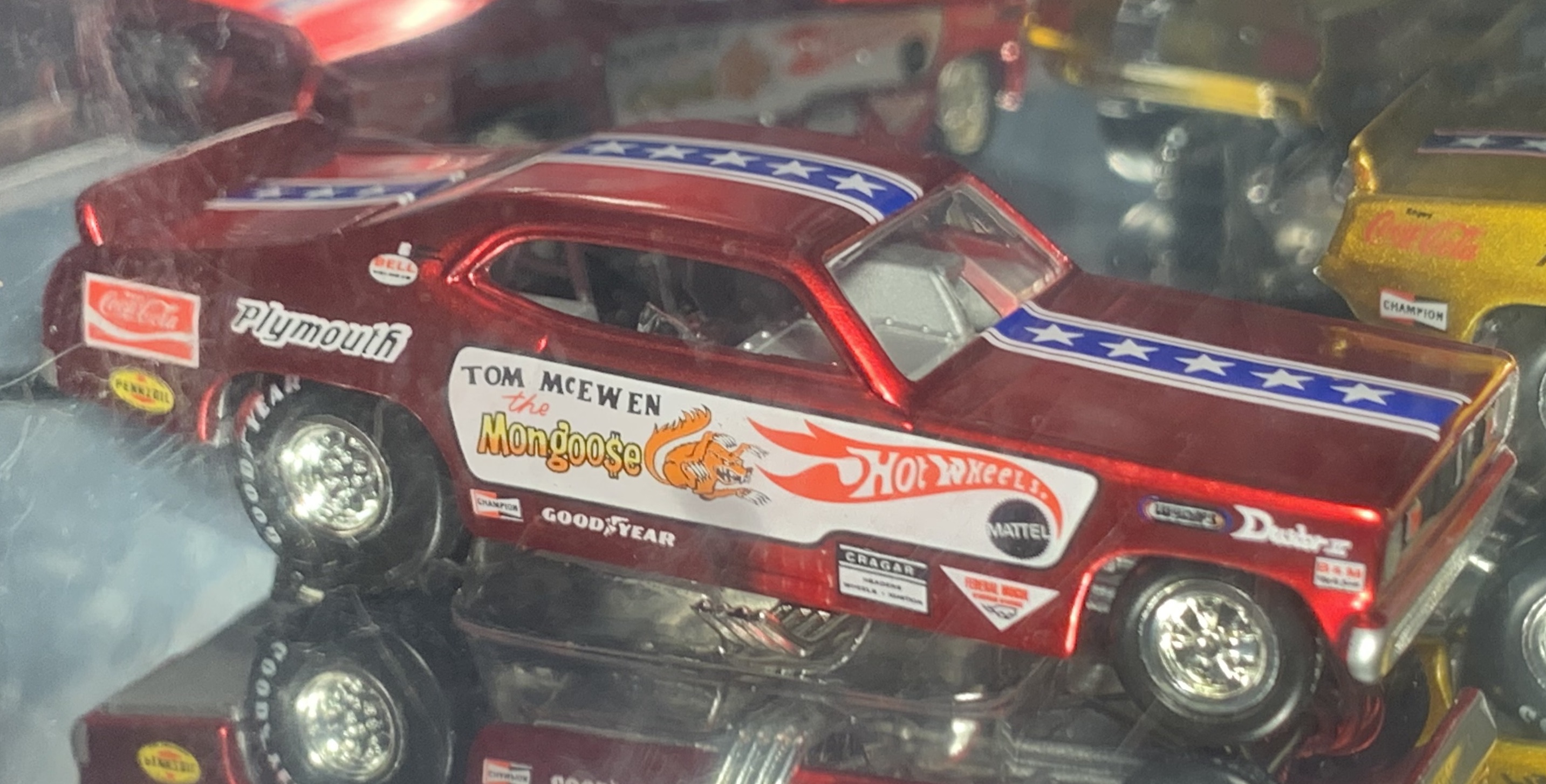 Hot Wheels 35th Anniversary CUSTOM CAR SHOW MONGOOSE Plymouth 