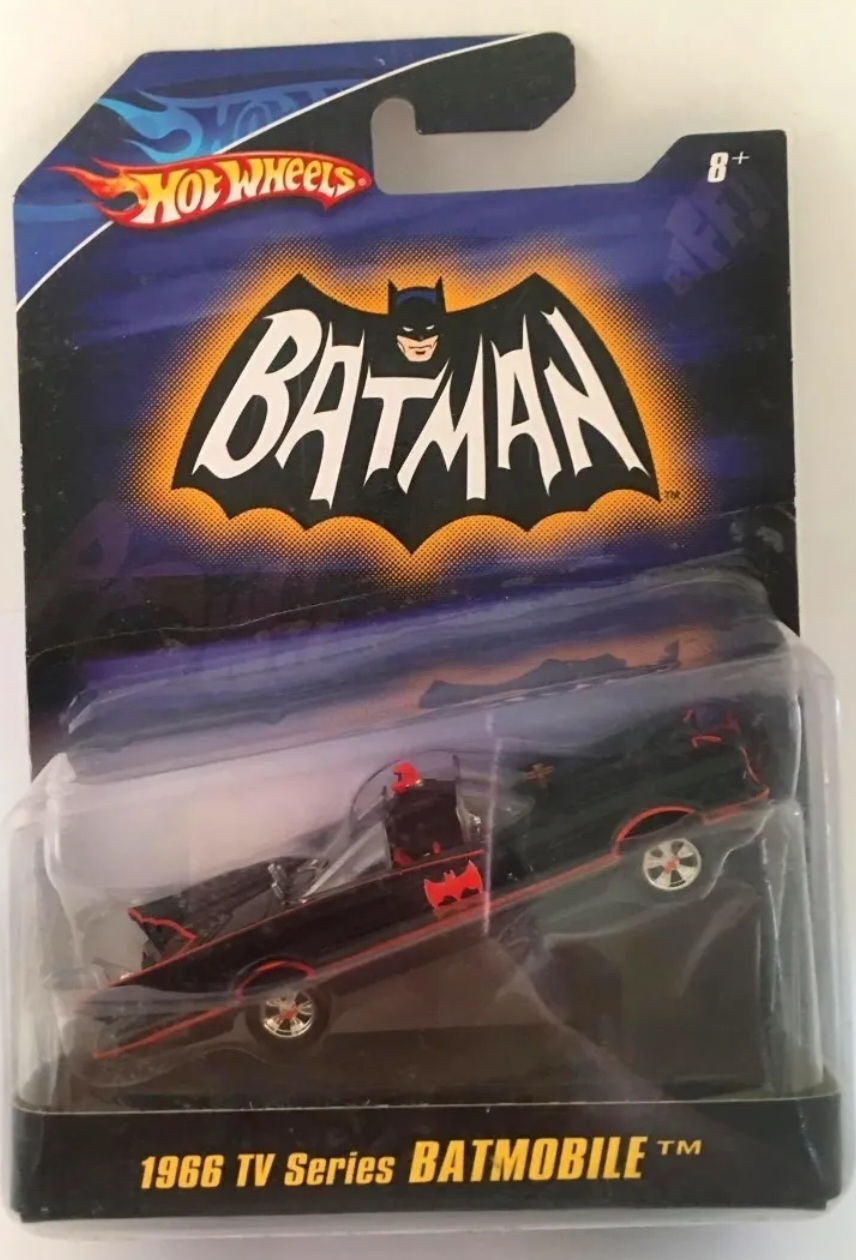 Carro Hot Wheels 1:50 Batman Classic Tv Series Batmobile