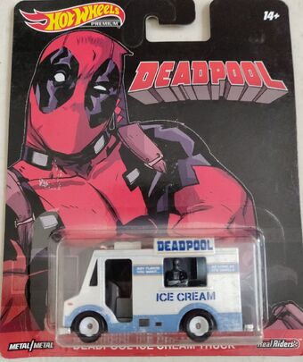 hot wheels deadpool chimichanga truck
