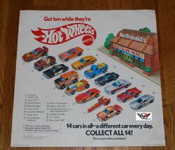 Mcdonalds hot hot sale wheels 1983