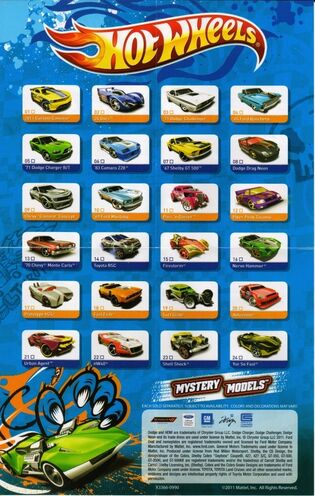 Mystery Models | Hot Wheels Wiki | Fandom