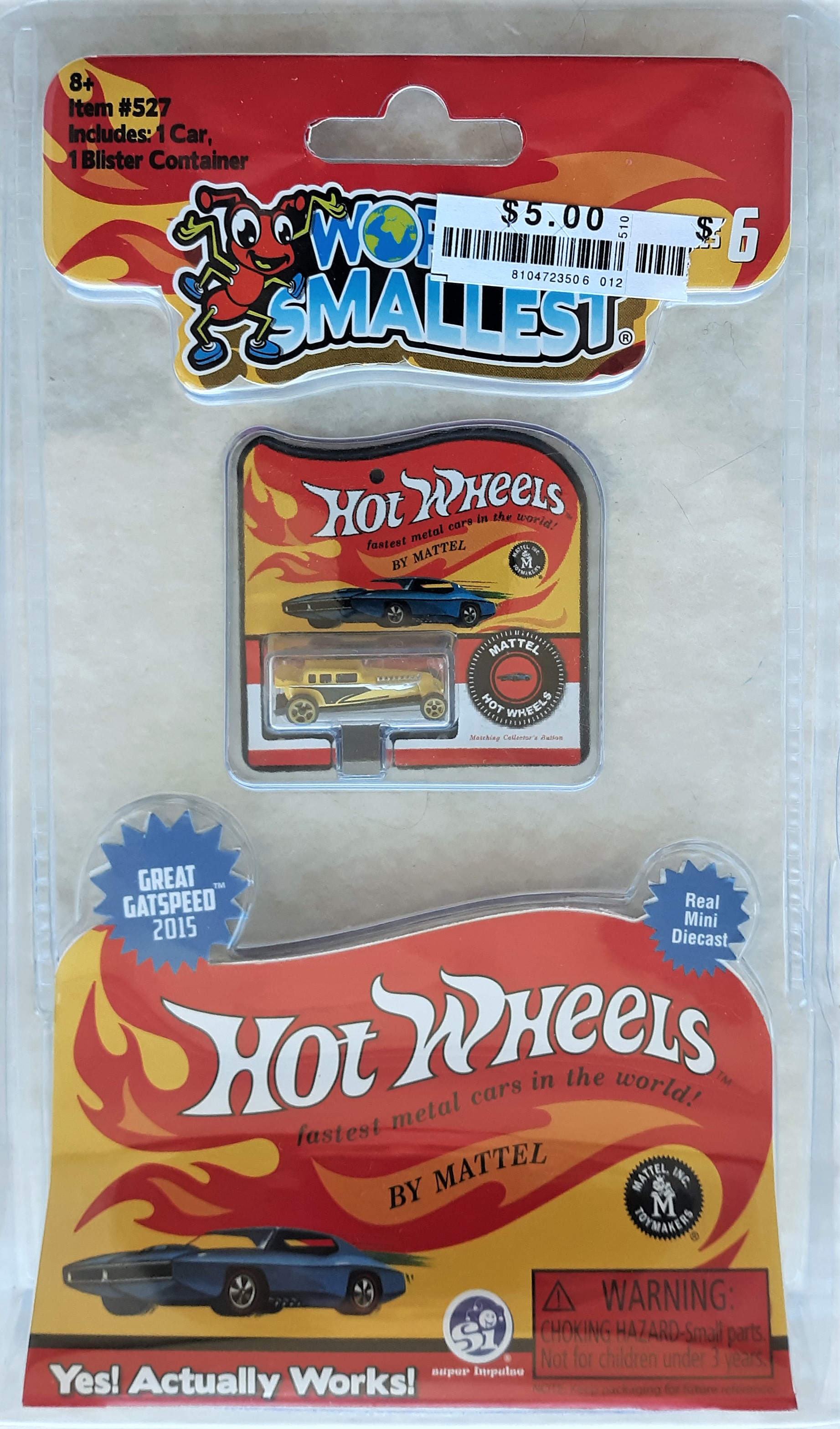 World's Smallest Hot Wheels Car