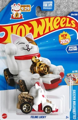Hot Wheels 招き猫　FELINE LUCKY 2025年 5個セット Hot Wheels 招き猫 FELINE LUCKY 2025年 5個セット Hot Wheels Feline