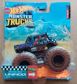 Carrinho Hot Wheels Monster Trucks Mercedes-Benz Unimog 1:64