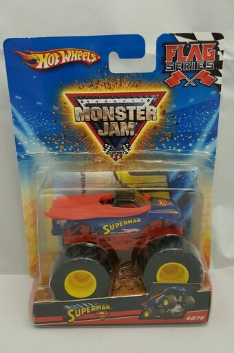 hot wheels monster jam superman