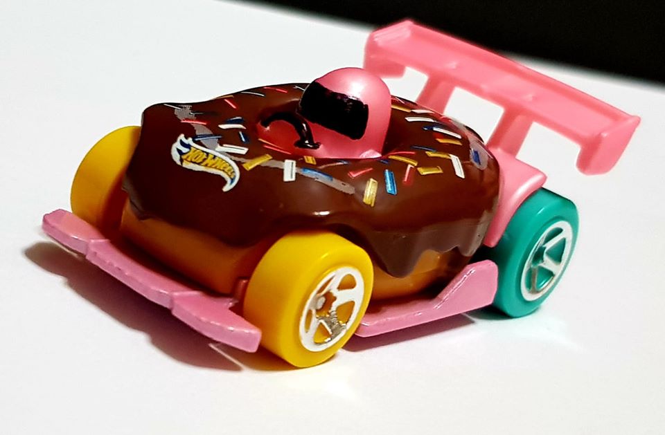 hot wheels donut drifter pink