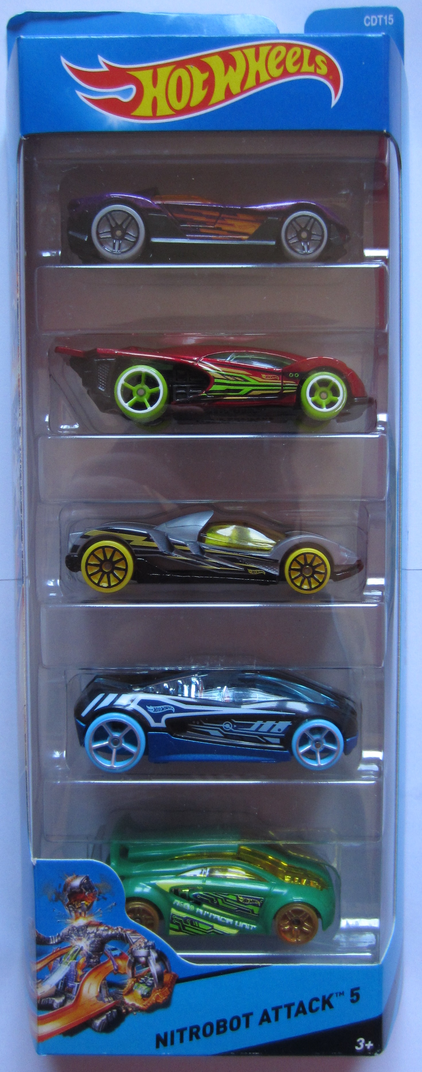 Nitrobot attack sales hot wheels