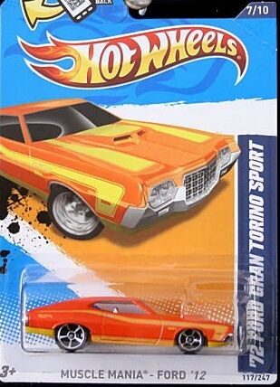 hot wheels muscle mania ford 12