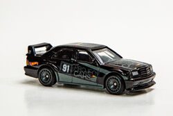Best Buy: Hot Wheels Display Case with Exclusive Mercedes-Benz 190E Black  GXY52