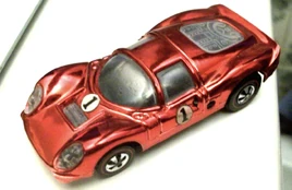 Ferrari P4 Sizzlers 1970 red over chrome
