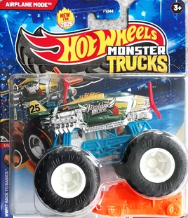 Monster Trucks 2025 Mix 7 Airplane Mode Green & Yellow Thailand JCD71