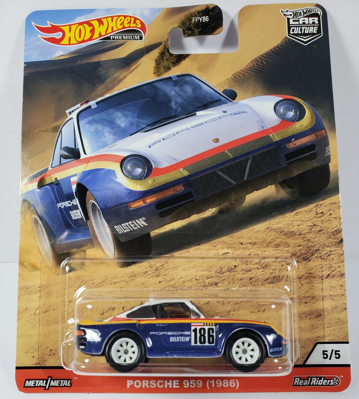 公式正規品 ホットウィールズ RLC Exclusive 1986 Porsche 959