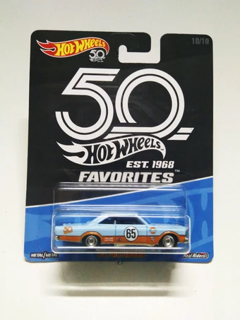 hot wheels 50 est 1968 favorites