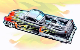 Sketch Custom53Cadillac
