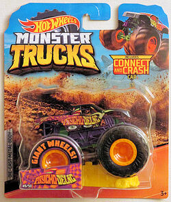 Monster 2025 truck psychedelic