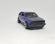 2019 Hot Wheels VW Golf MK2 2nd colour front