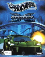 Hot Wheels: Velocity X key artwork.