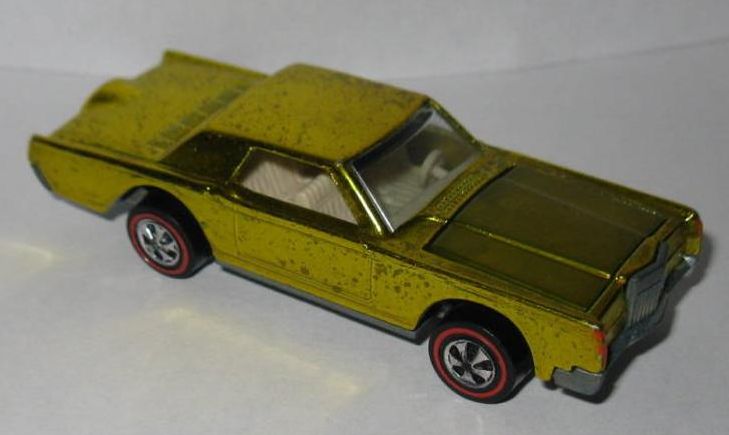 ホットウィール レッドライン　カスタムコンチネンタル　リンカーン　マーク３ Vintage Hot Wheels Redline Custom Continental Mark III