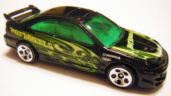 hot wheels honda civic si 2001